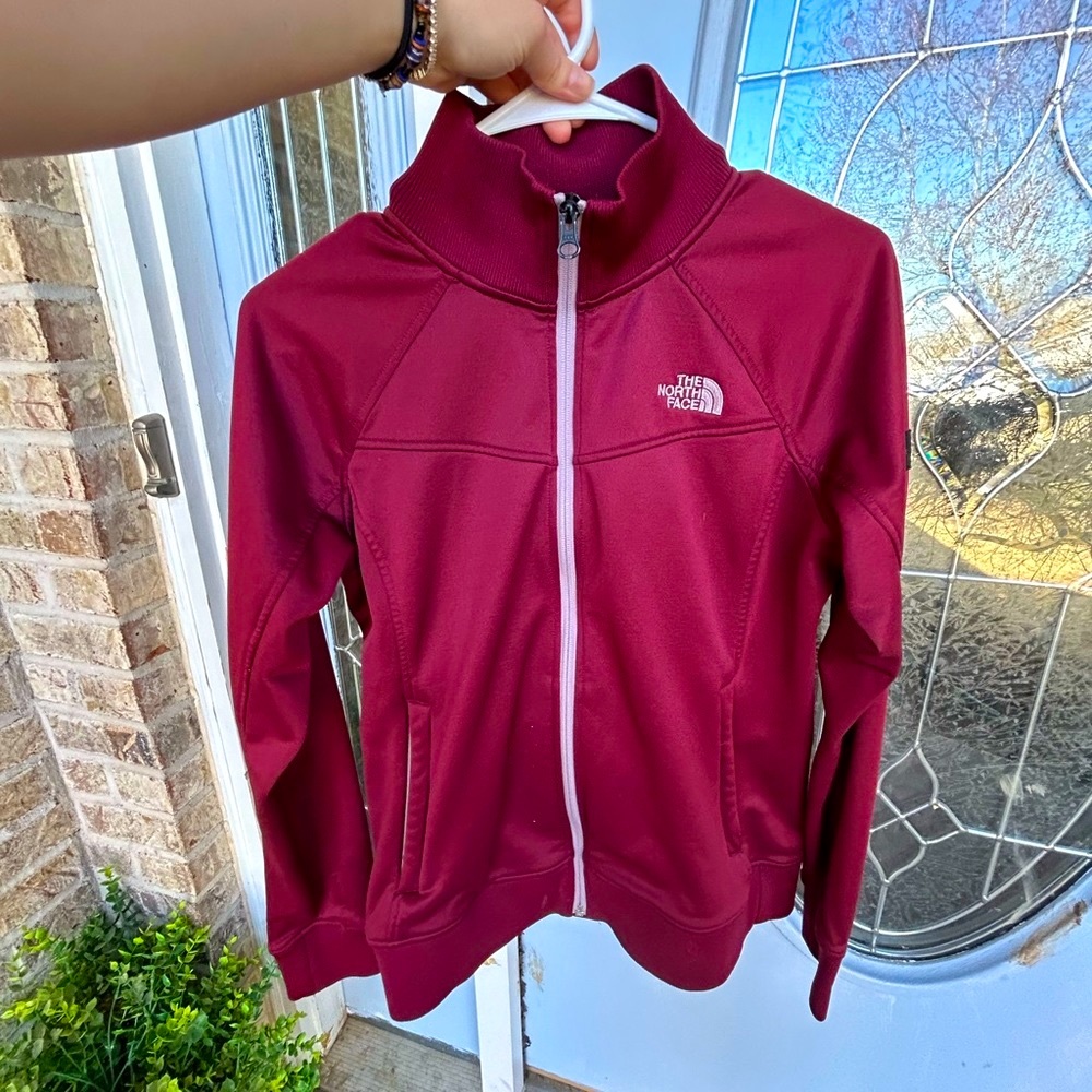 Vintage THE NORTH FACE Womens Soft Shell Jacket Small | Track Lightweight